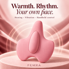 FEMRA heating, vibration and handheld control