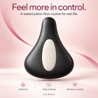 FEMRA external seated pelvic-floor routine for women