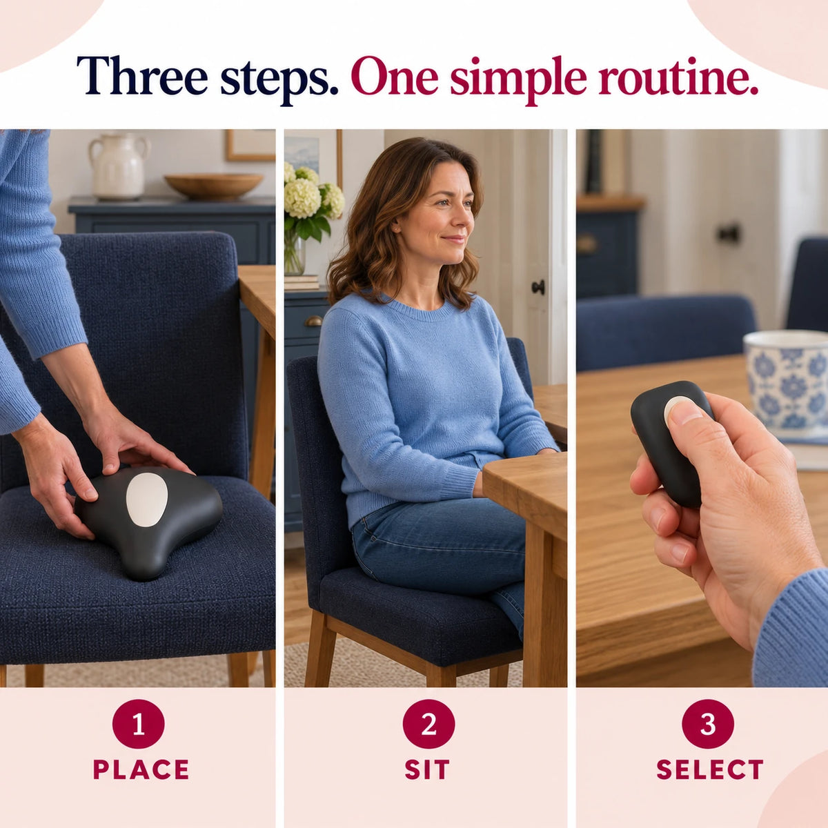 Three-step FEMRA setup