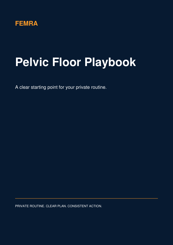 FEMRA Pelvic Floor Playbook cover